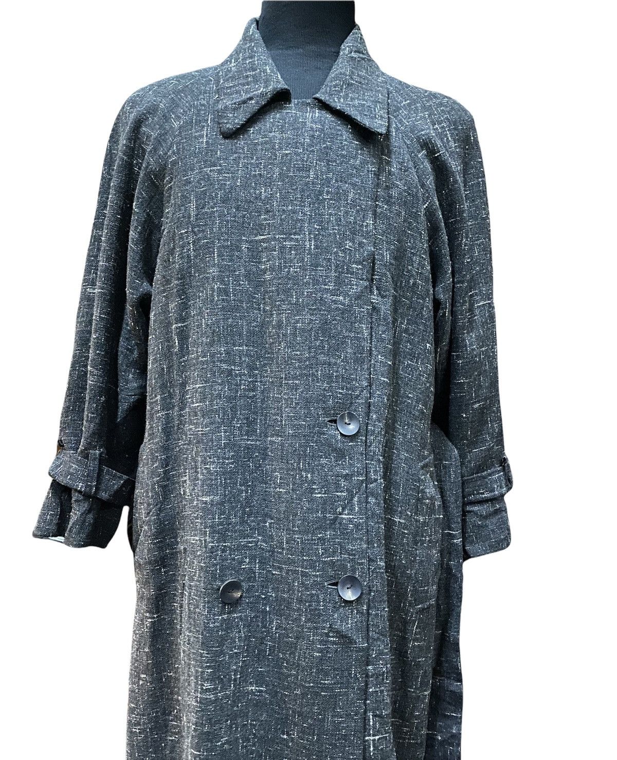 Vintage Vtg 80s 90s Christian Aujard Paris Archive Trench Jacket Size US L / EU 52-54 / 3 - 6 Thumbnail