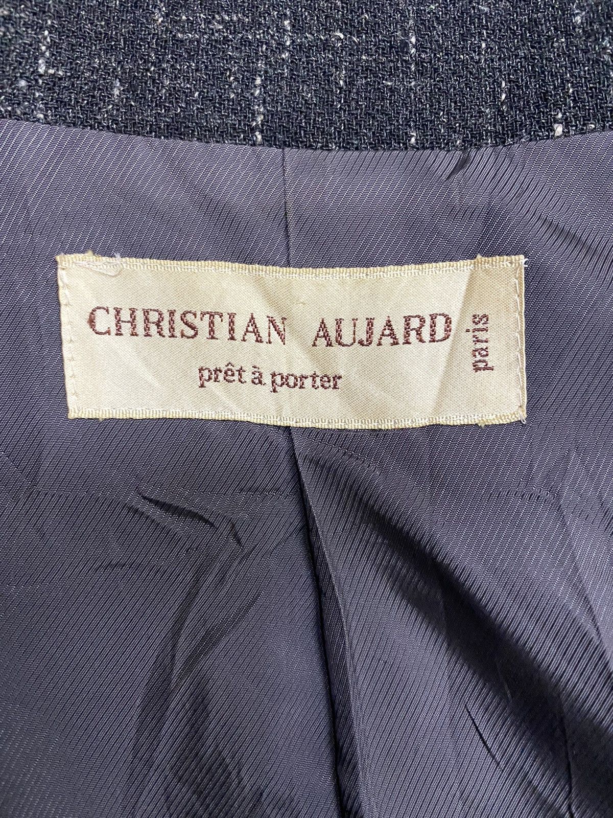 Vintage Vtg 80s 90s Christian Aujard Paris Archive Trench Jacket Size US L / EU 52-54 / 3 - 8 Thumbnail