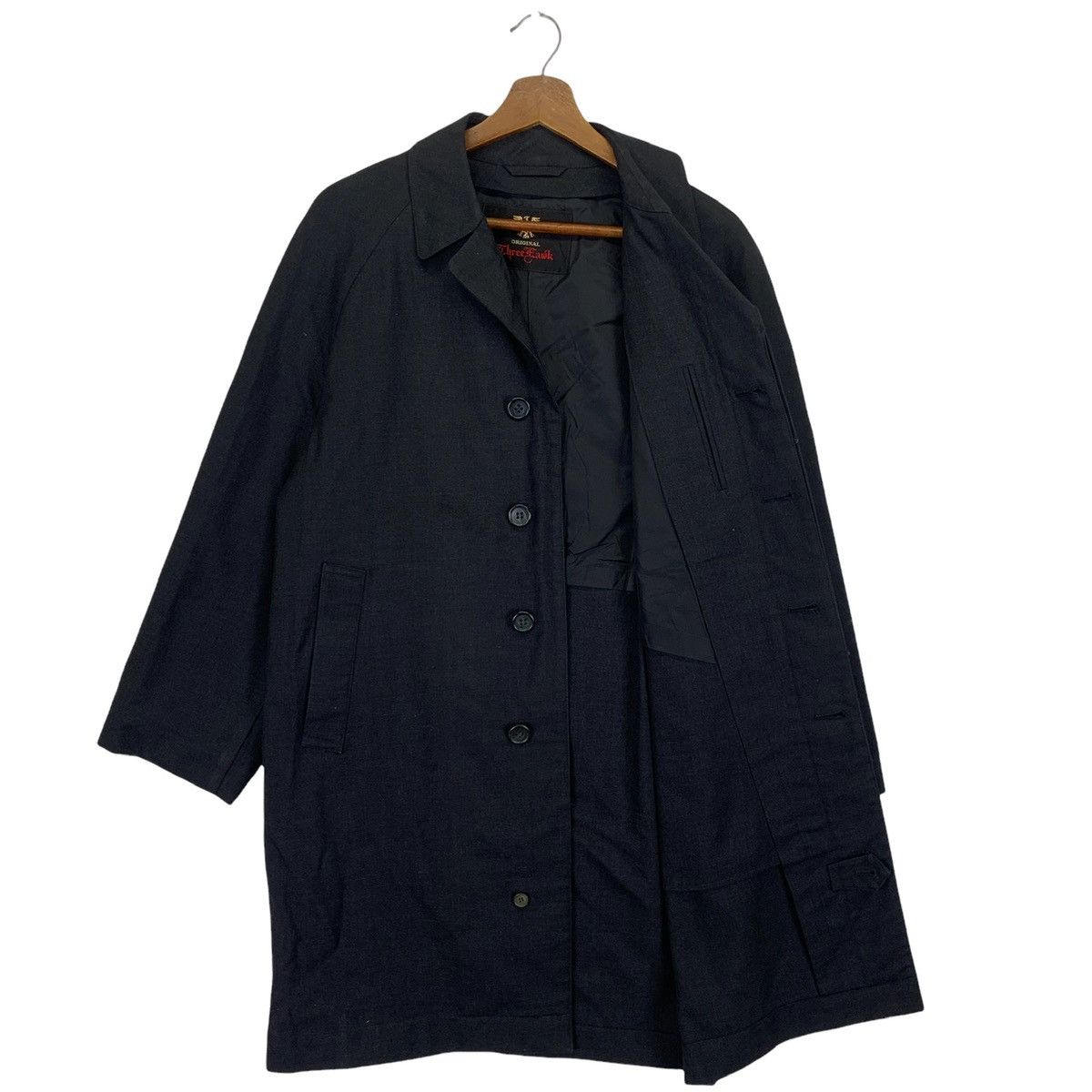 Japanese Brand Three Hawk Streetwear Long Jacket Size US L / EU 52-54 / 3 - 4 Thumbnail