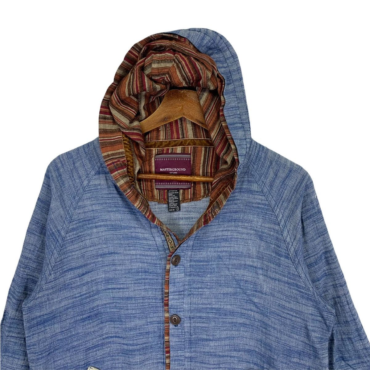 Japanese Brand Master Ground Hoodie Sweatshirt Size US M / EU 48-50 / 2 - 2 Thumbnail