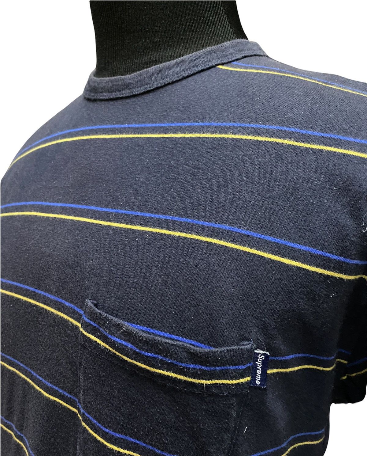 Supreme Rare SUPREME Blue Stripe Single Pocket Size US L / EU 52-54 / 3 - 5 Thumbnail