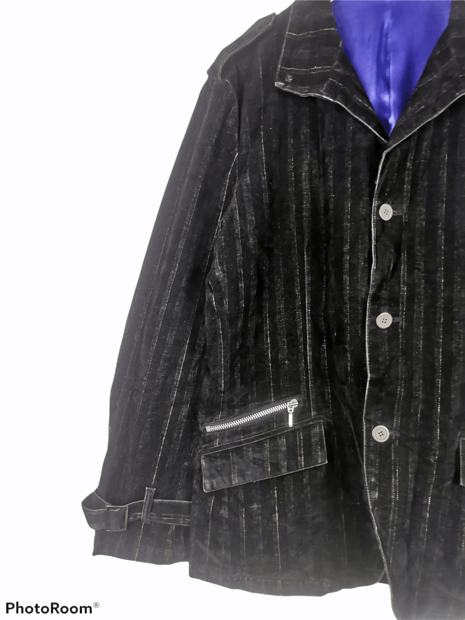 Japanese Brand × Vintage Vintage Pazzo Denim Store Rayon Lining Jacket Size US XL / EU 56 / 4 - 4 Thumbnail
