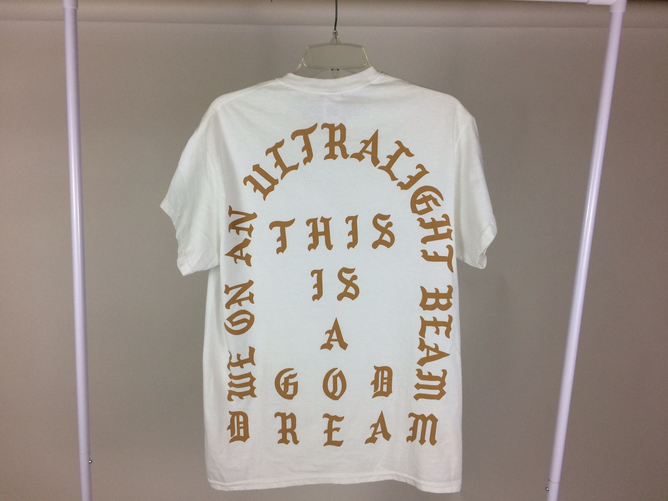 Kanye West Ultralight Beam White T-Shirt | Grailed