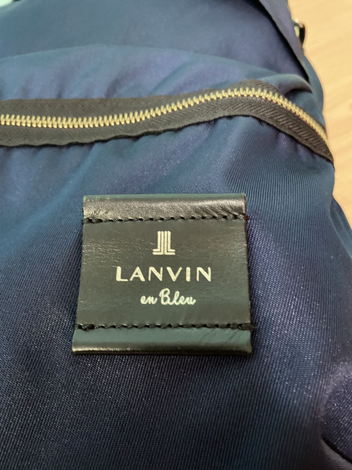 Lanvin LANVIN EN BLEU CASUAL STYLE UNISEX BACKPACK Size ONE SIZE - 10 Thumbnail