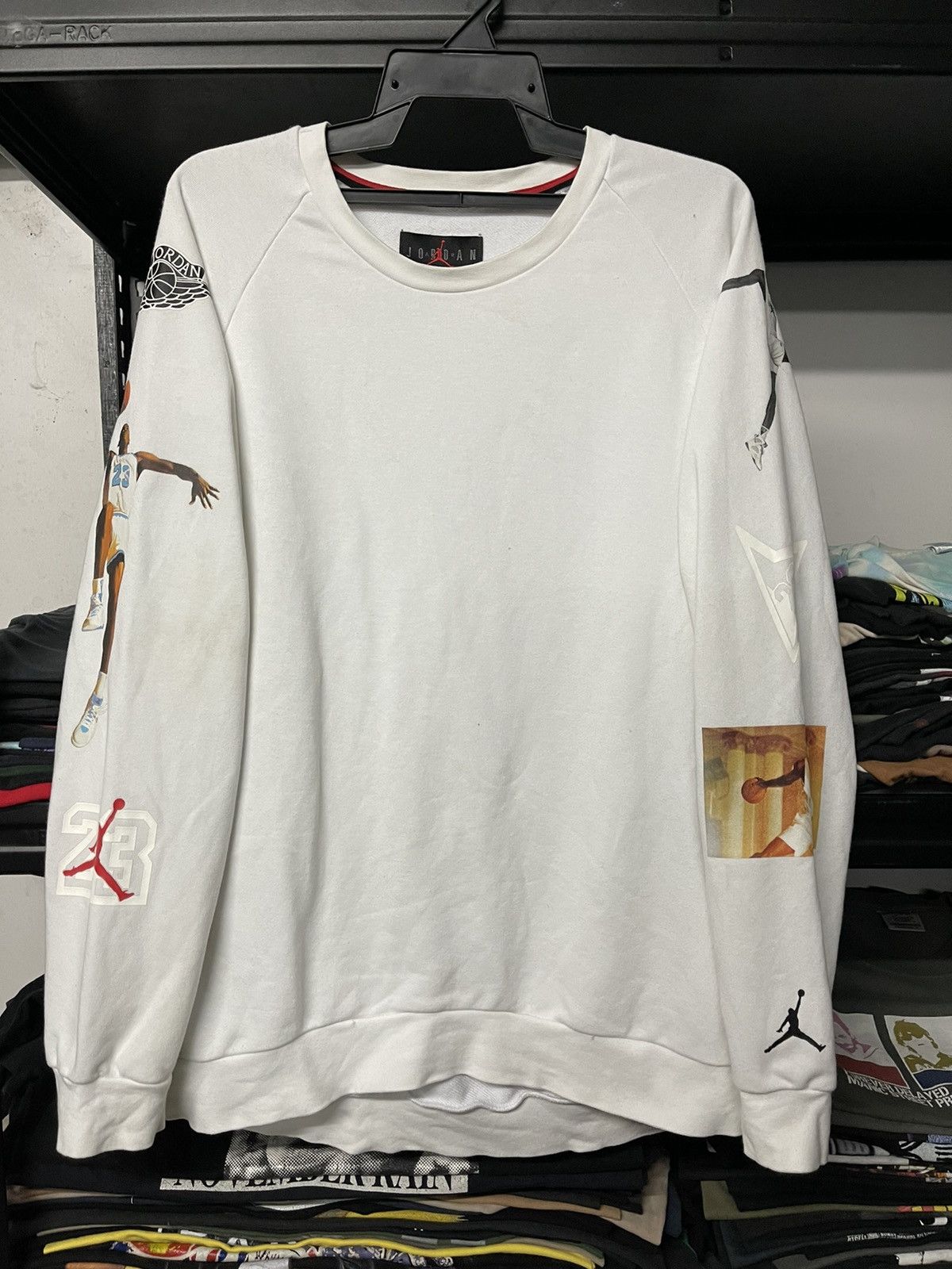 Jordan Wings Sweatshirt Grailed
