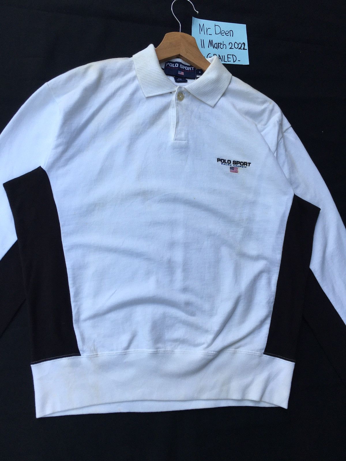 Polo Ralph Lauren Vintage 90s Polo Sport Ralph Lauren Longsleeve Shirt Size US L / EU 52-54 / 3 - 4 Thumbnail