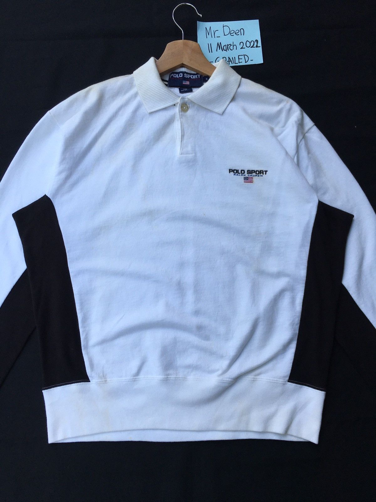 Polo Ralph Lauren Vintage 90s Polo Sport Ralph Lauren Longsleeve Shirt Size US L / EU 52-54 / 3 - 1 Thumbnail