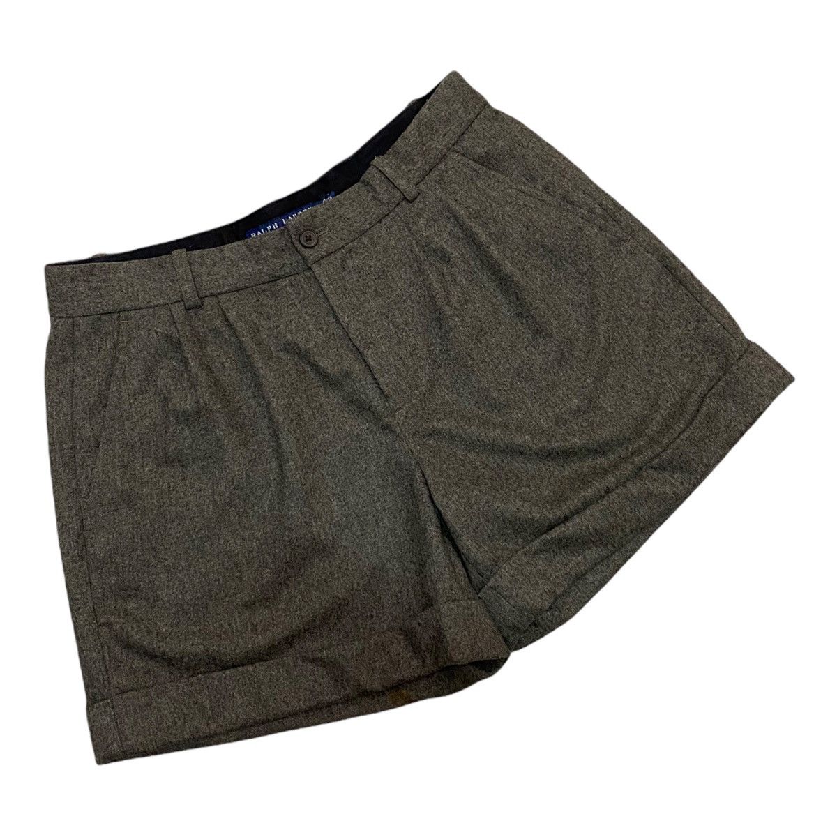 Polo Ralph Lauren RALPH LAUREN BLUE LABEL WOOL CROPPED SHORT Size 28" / US 6 / IT 42 - 3 Thumbnail