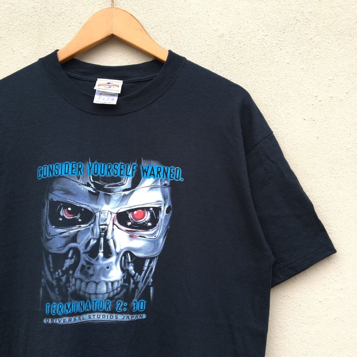 Universal Studios × Vintage RARE‼️Vintage 90s TERMINATOR 2: 3D UNIVERSAL STUDIO T-shirt Size US L / EU 52-54 / 3 - 3 Thumbnail