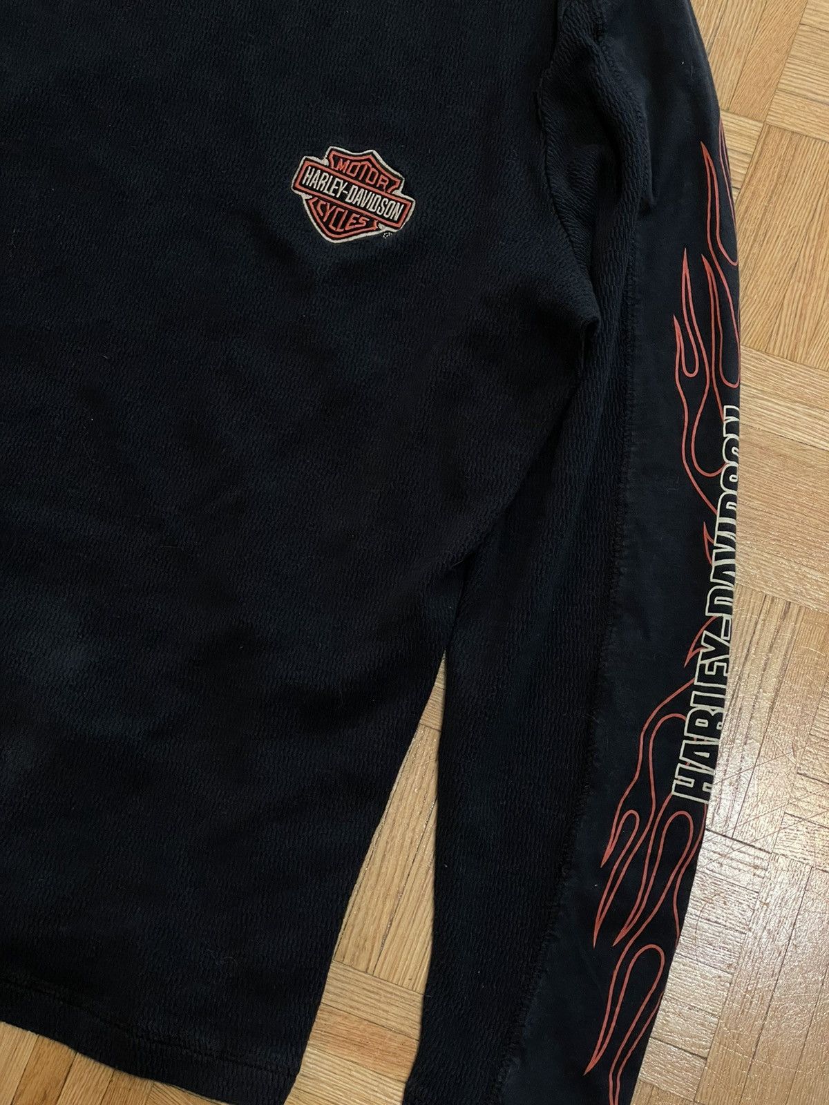 Harley Davidson Rare Vintage Harley Davidson L/S Size US XL / EU 56 / 4 - 3 Thumbnail