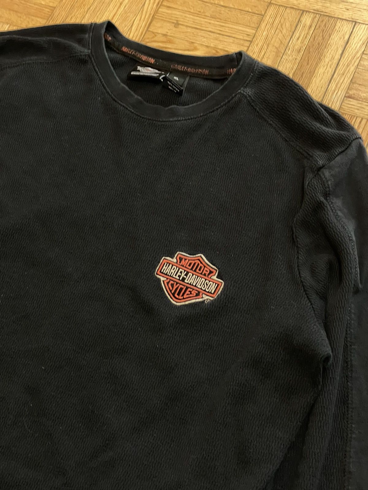 Harley Davidson Rare Vintage Harley Davidson L/S Size US XL / EU 56 / 4 - 8 Thumbnail