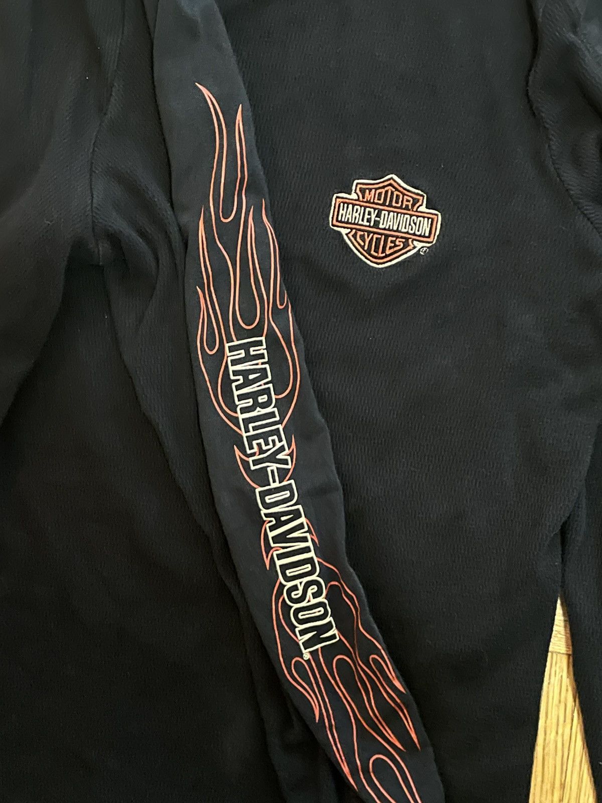 Harley Davidson Rare Vintage Harley Davidson L/S Size US XL / EU 56 / 4 - 11 Thumbnail
