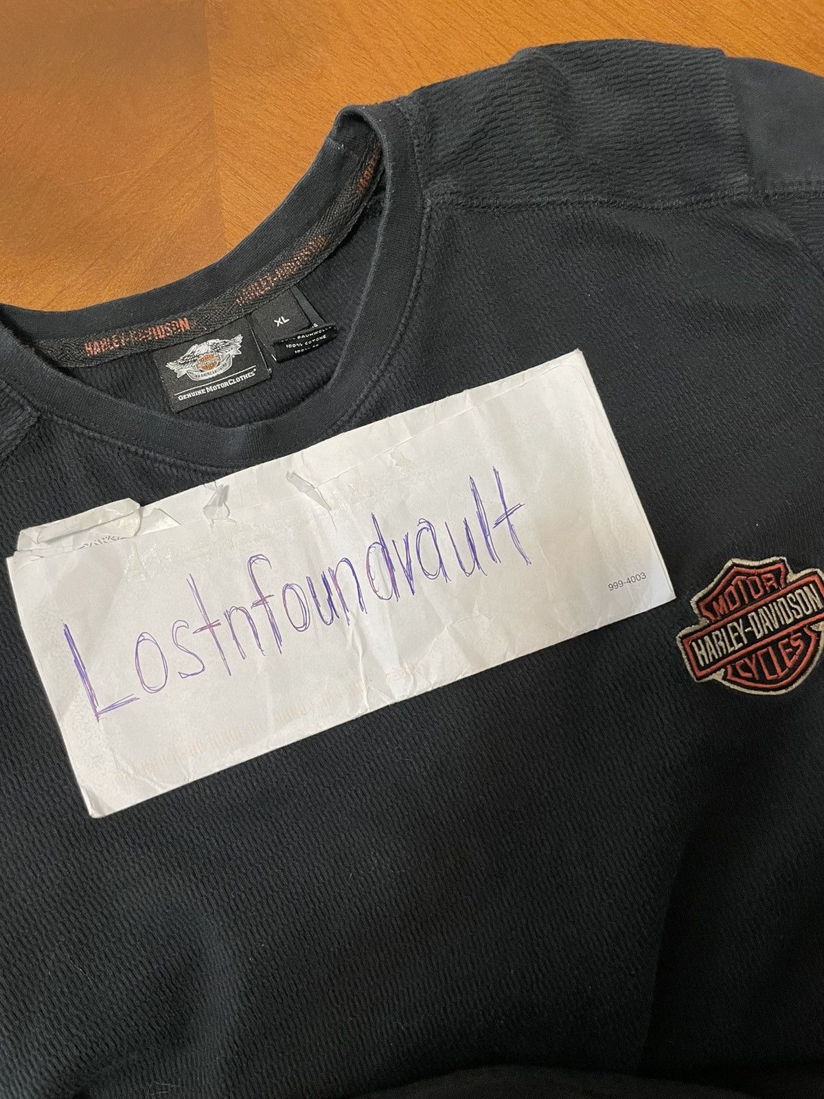 Harley Davidson Rare Vintage Harley Davidson L/S Size US XL / EU 56 / 4 - 12 Thumbnail