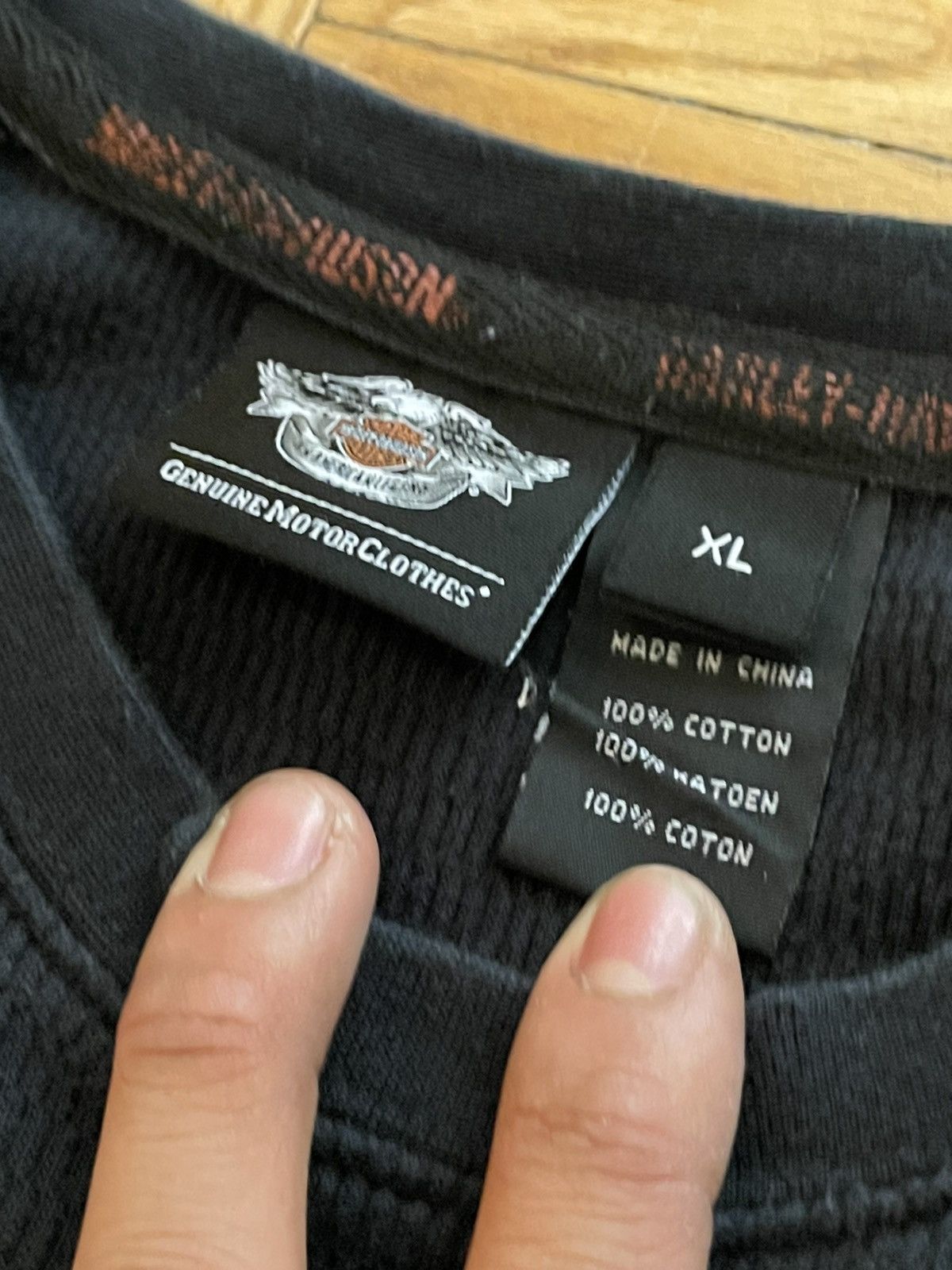 Harley Davidson Rare Vintage Harley Davidson L/S Size US XL / EU 56 / 4 - 10 Thumbnail