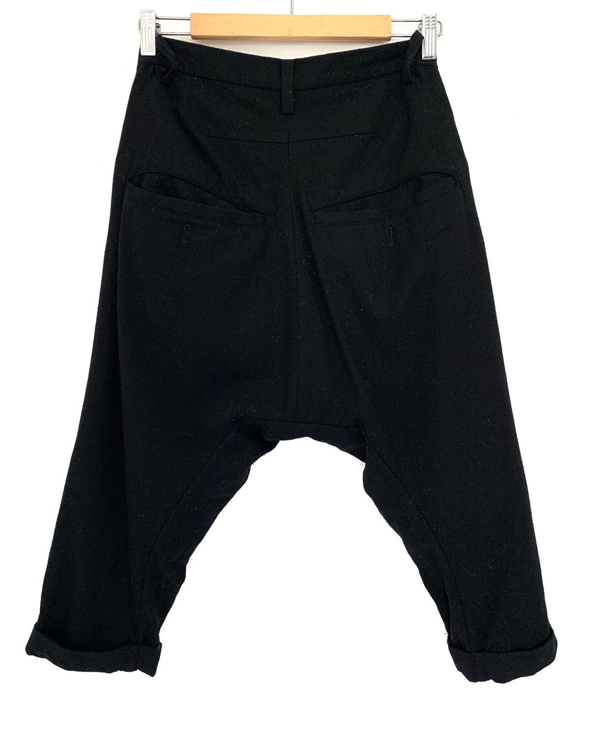 Issey Miyake × Japanese Brand × Ne-Net RARE ‼️ Iconic Issey Miyake Wool Saruel Cropped Pants Size US 28 / EU 44 - 3 Thumbnail