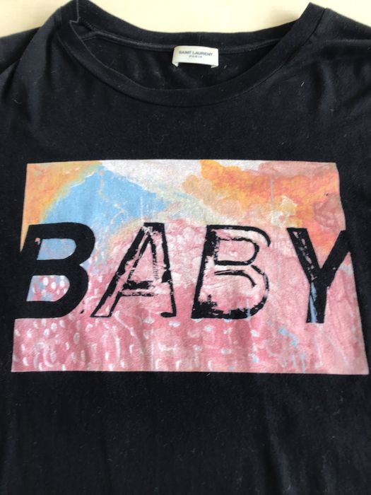 Saint laurent 2025 baby tee