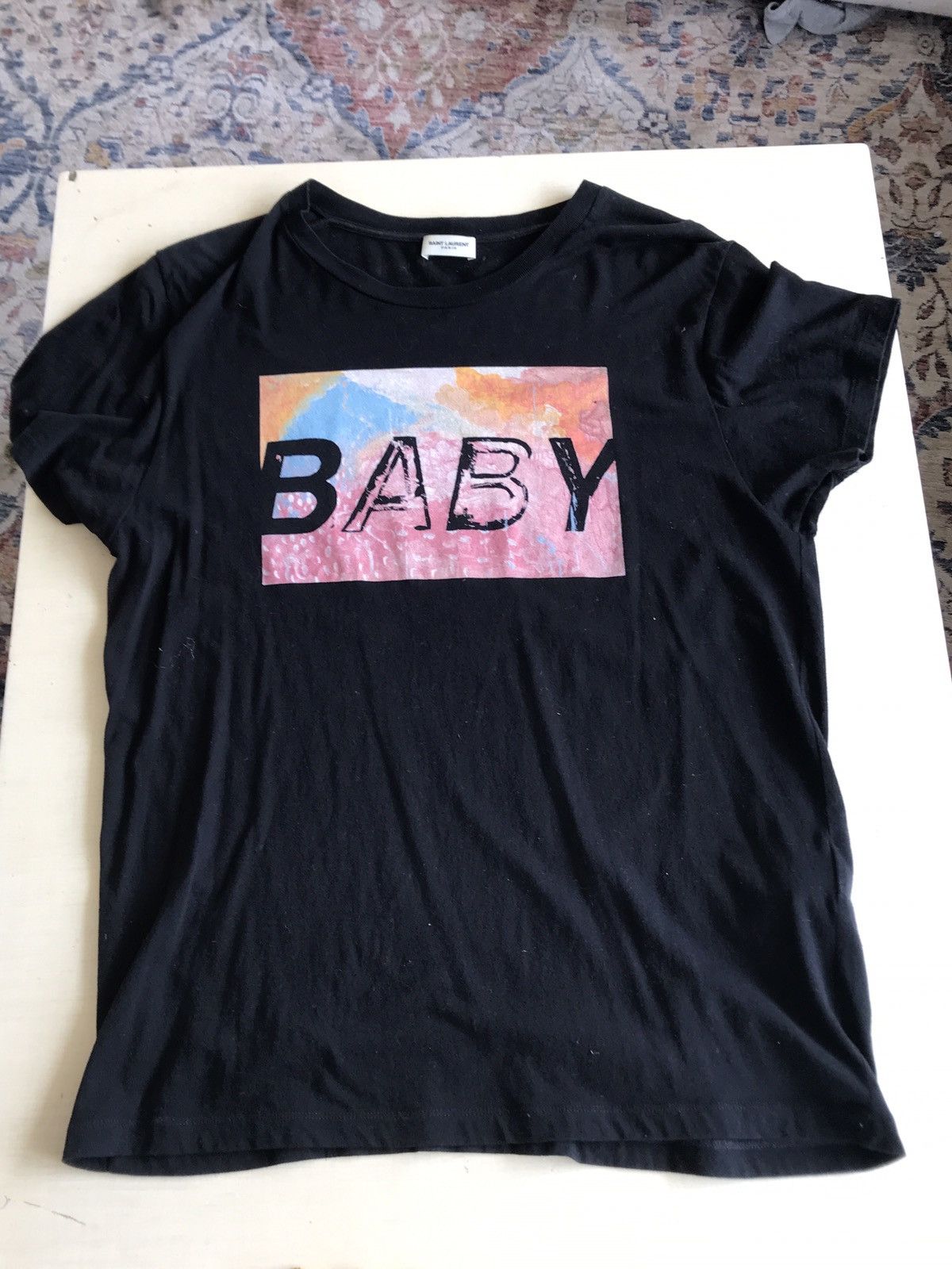 St Laurent hotsell Baby Graphic T-Shirt