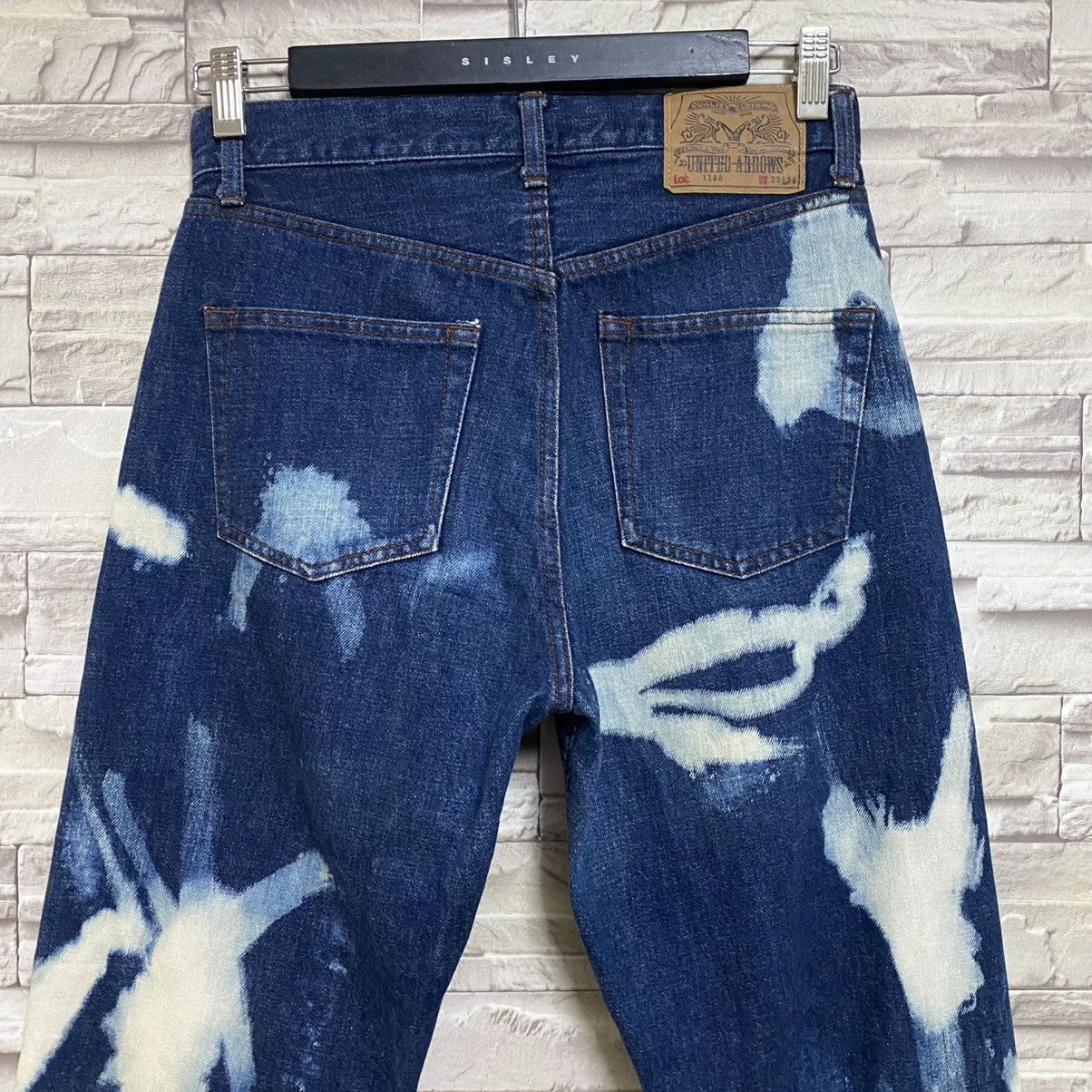 United Arrows Japanese Brand United Arrows Denim Bleach Jeans Size US 28 / EU 44 - 12 Thumbnail