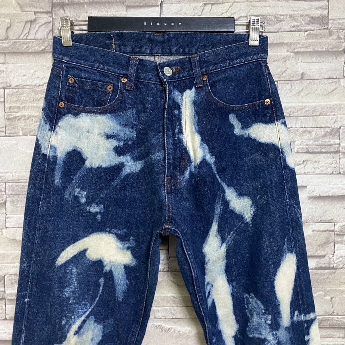 United Arrows Japanese Brand United Arrows Denim Bleach Jeans Size US 28 / EU 44 - 4 Thumbnail