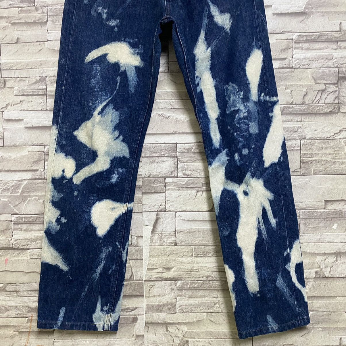 United Arrows Japanese Brand United Arrows Denim Bleach Jeans Size US 28 / EU 44 - 5 Thumbnail