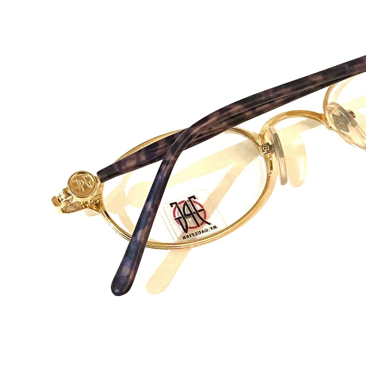 Jean Paul Gaultier RARE 1998 BELLY JEAN PAUL GAULTIER GOLD VINTAGE NAS FRAMES Grailed