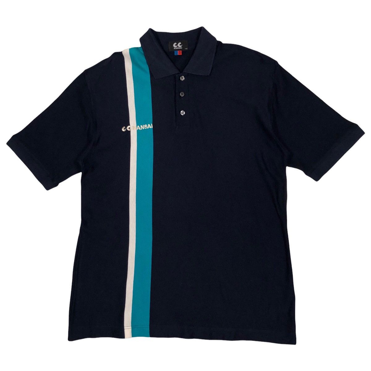 Kansai Yamamoto CC by Kansai Yamamoto Polo Shirt Size US L / EU 52-54 / 3 - 1 Thumbnail