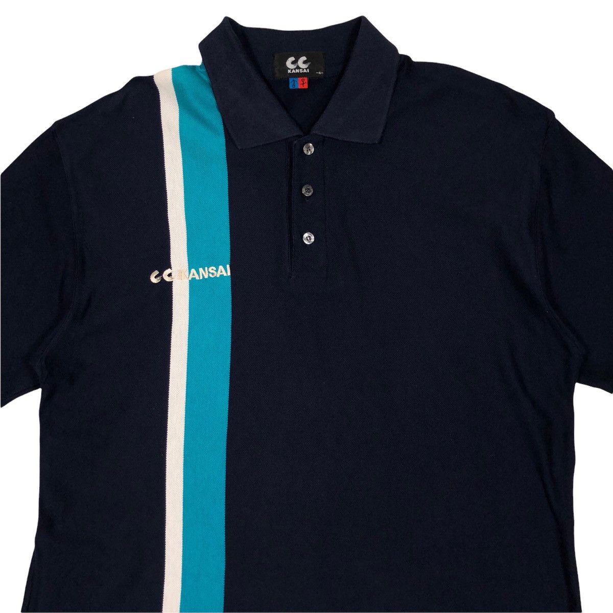 Kansai Yamamoto CC by Kansai Yamamoto Polo Shirt Size US L / EU 52-54 / 3 - 2 Thumbnail