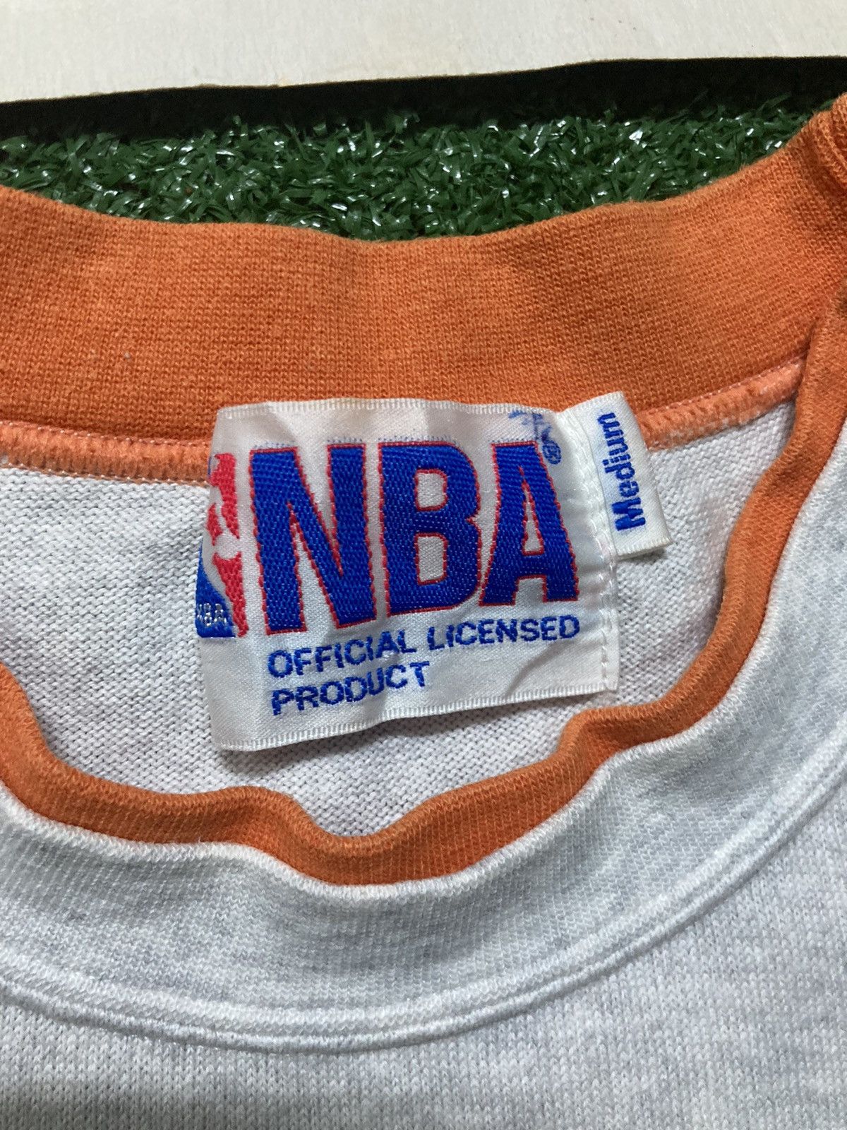 NBA × Vintage !LastDrop!Vintage 90s KNICKS Double Sleeve T-Shirt Size US M / EU 48-50 / 2 - 7 Thumbnail