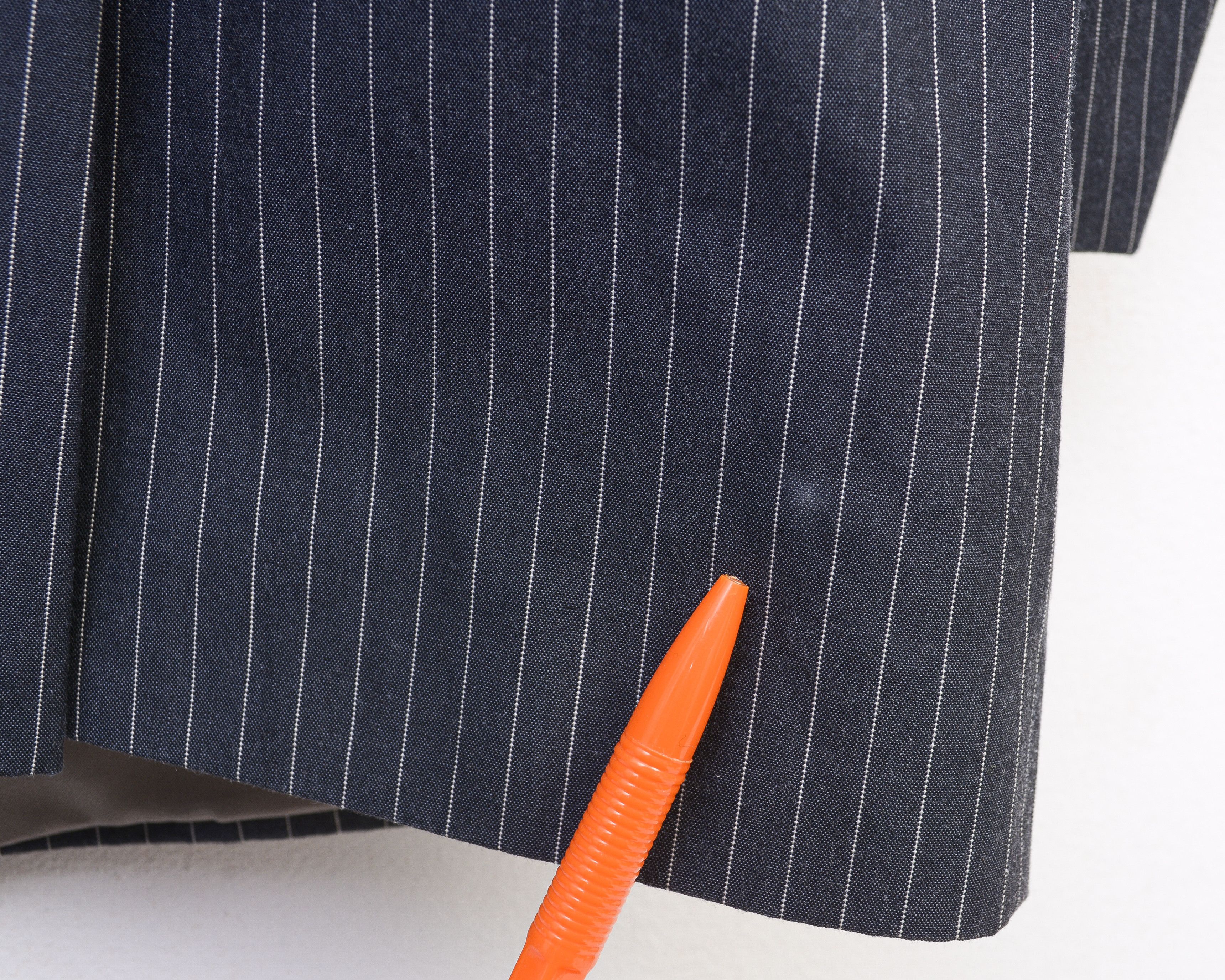Hugo Boss Suit Jacket Blazer Sport Coat Cotton Pinstriped EU 98 Size 38L - 5 Thumbnail