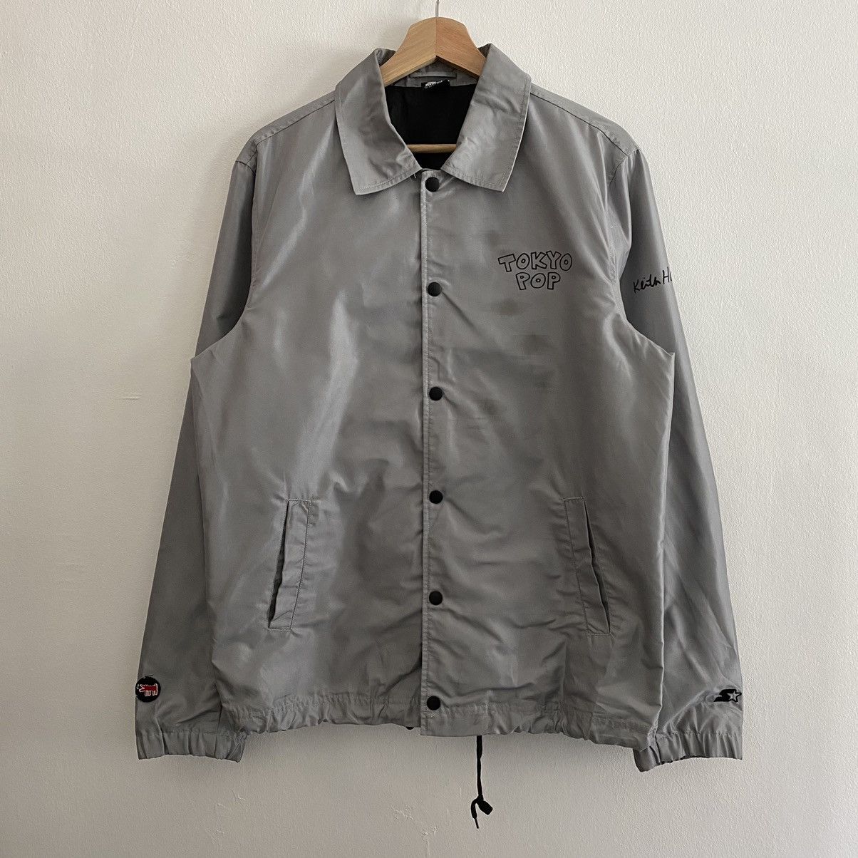 Starter Vintage Keith Haring Tokyo Pop Starter Coach Jacket - M/L Size US M / EU 48-50 / 2 - 2 Thumbnail