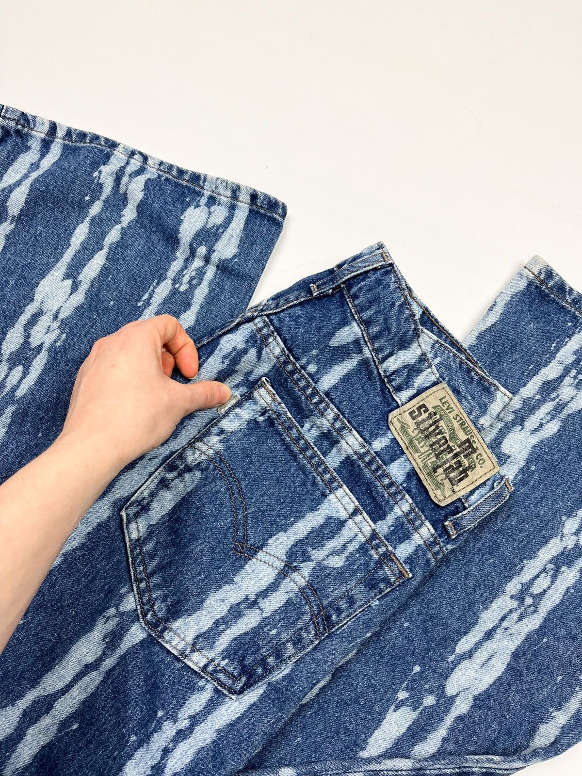 Levi's Levis silver tab jeans vintage 70s Size US 29 - 1 Thumbnail
