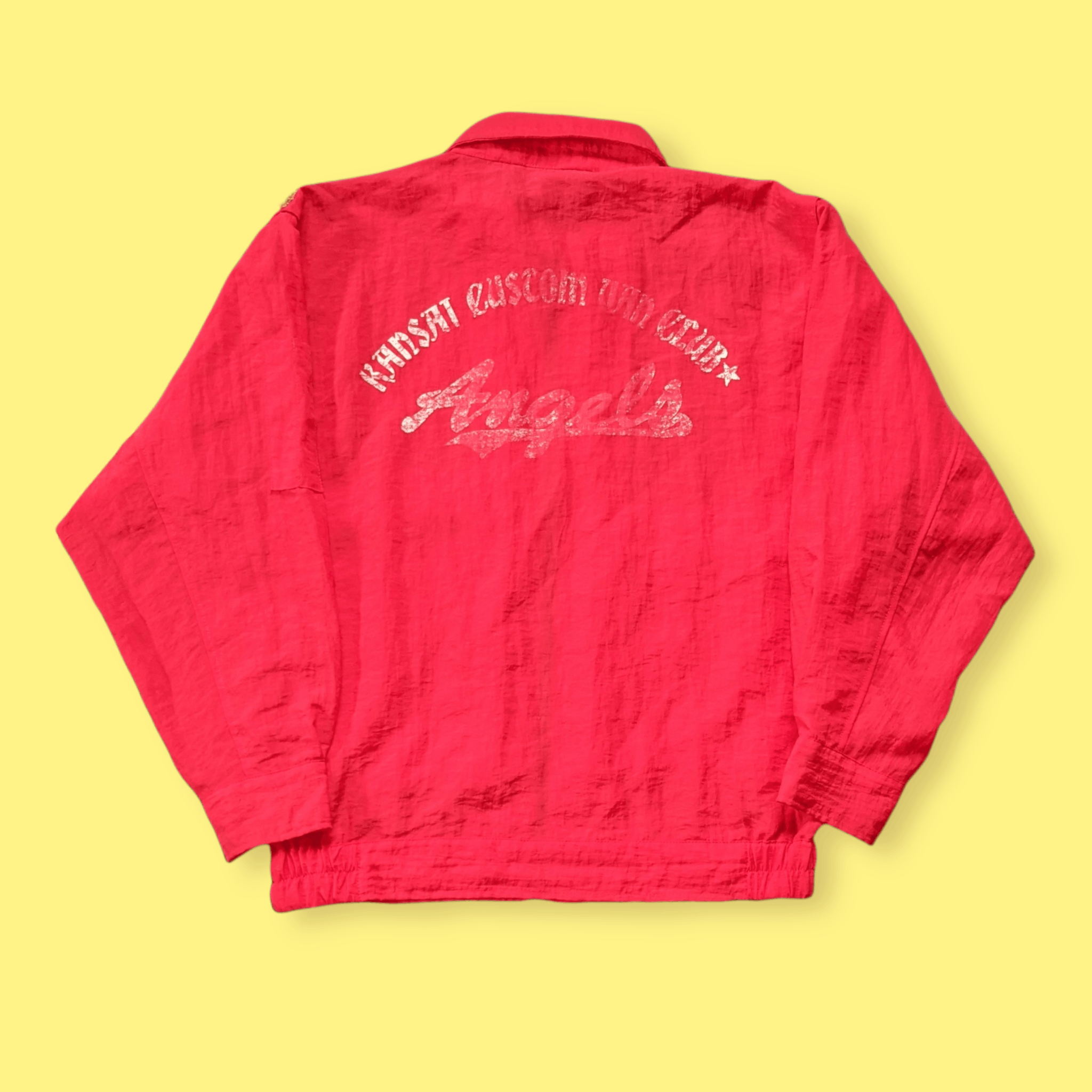 Japanese Brand × Vintage Vintage 90s Faded JDM Kansai Custom Van Club Jacket Size US M / EU 48-50 / 2 - 1 Thumbnail