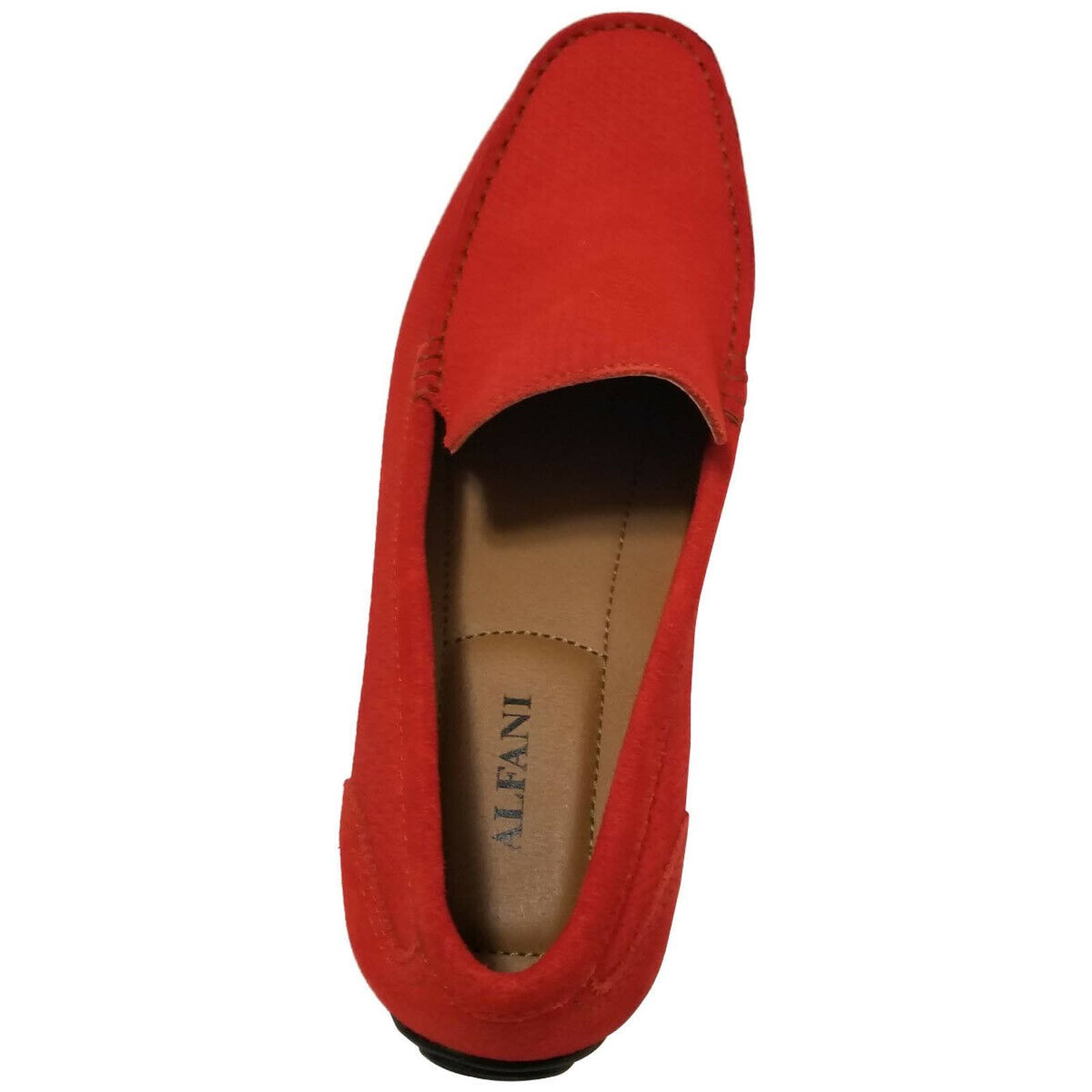 Alfani Alfani Mens Kendric Textured Drivers Suede Loafer Orange Size US 10 / EU 43 - 6 Thumbnail