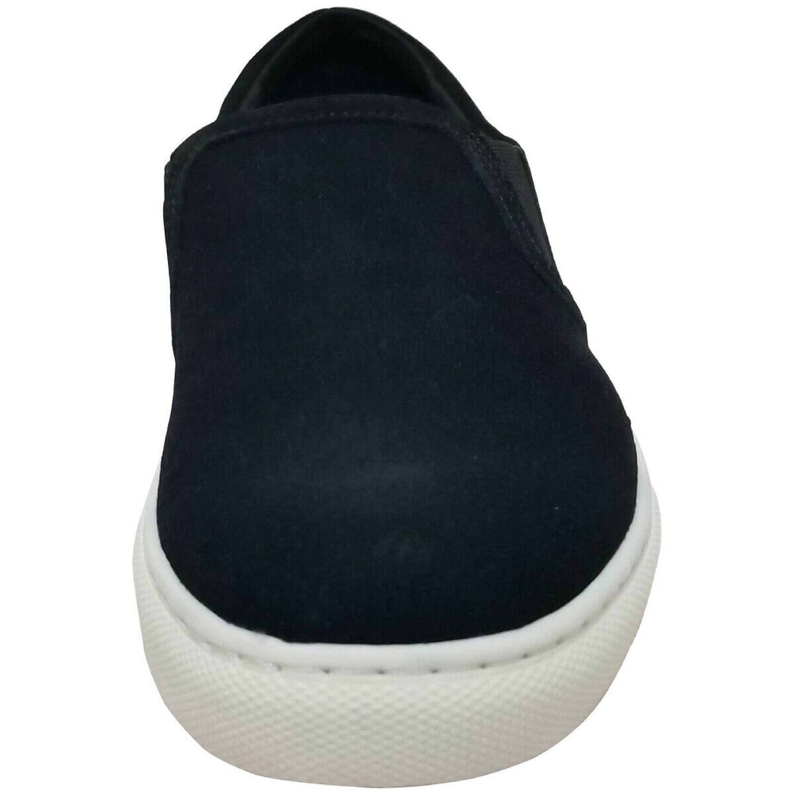 Bar III Bar III Mens Brant Slip-On Suede Sneakers Black Size US 11.5 / EU 44-45 - 3 Thumbnail