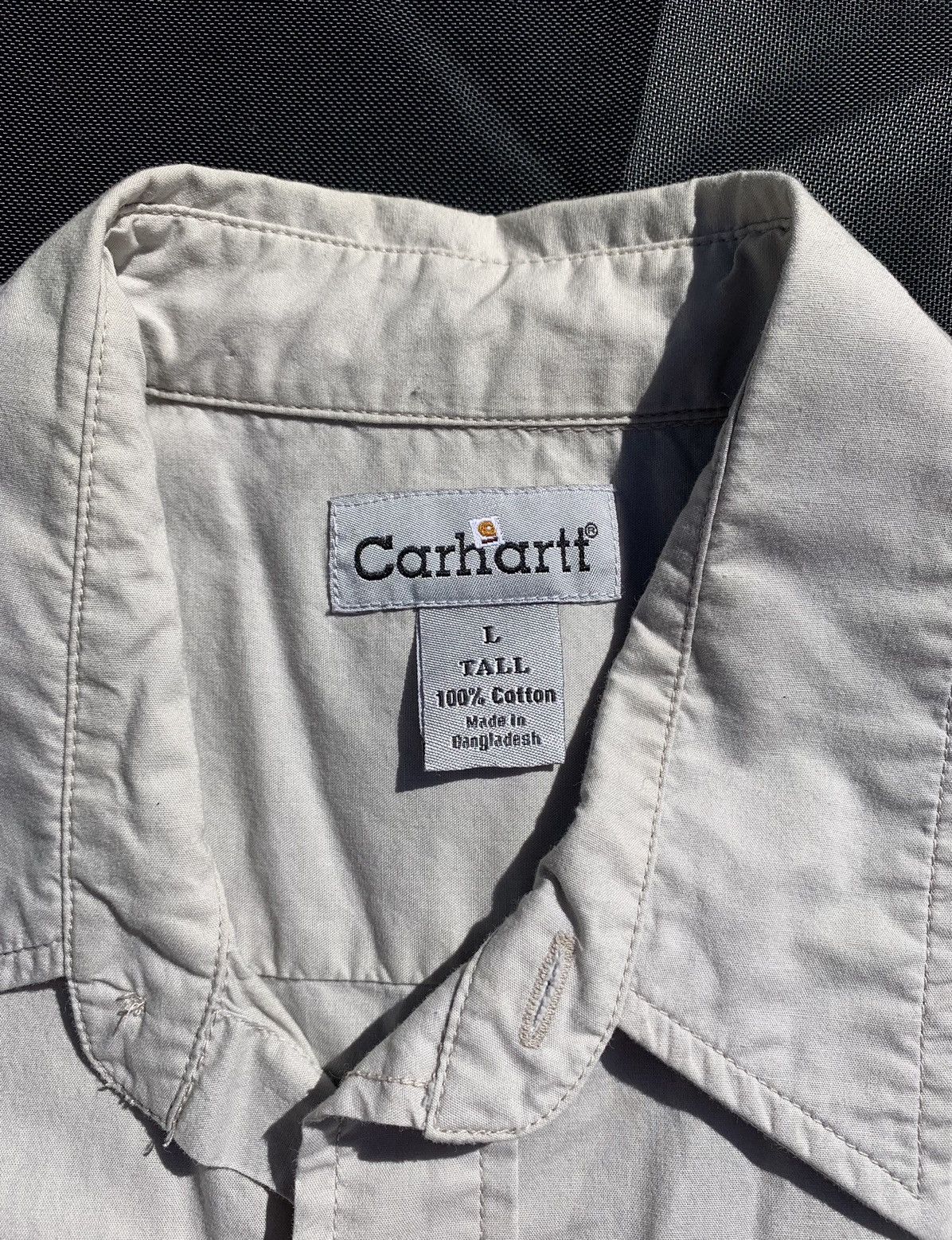 Carhartt Vintage Carhartt Buttun Up Shirt Size US L / EU 52-54 / 3 - 7 Thumbnail