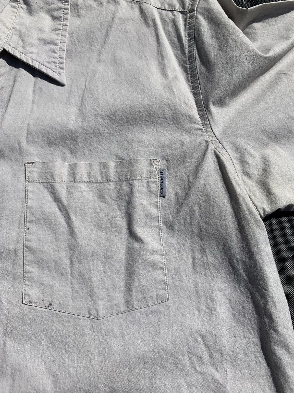 Carhartt Vintage Carhartt Buttun Up Shirt Size US L / EU 52-54 / 3 - 3 Thumbnail