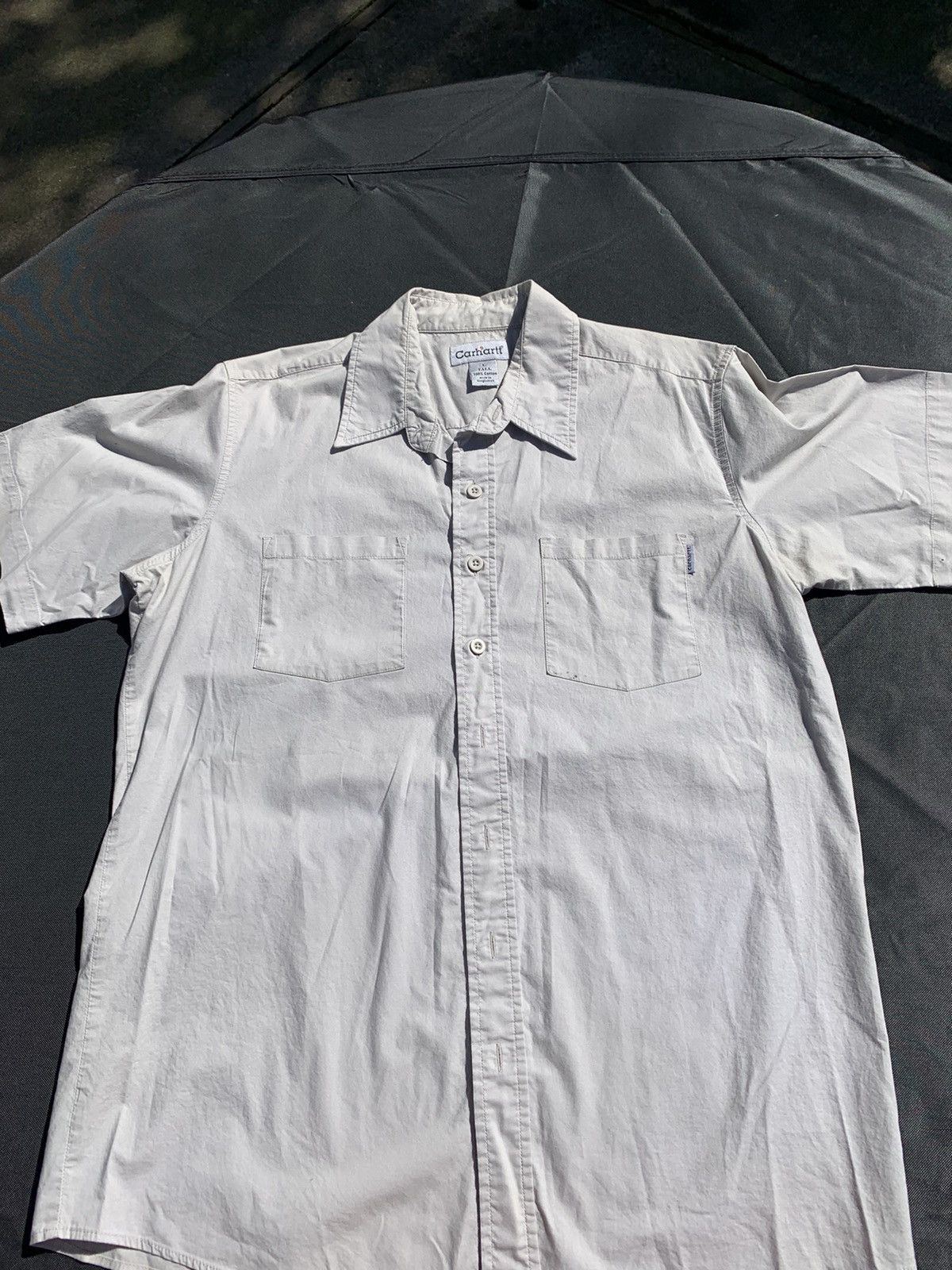 Carhartt Vintage Carhartt Buttun Up Shirt Size US L / EU 52-54 / 3 - 2 Thumbnail
