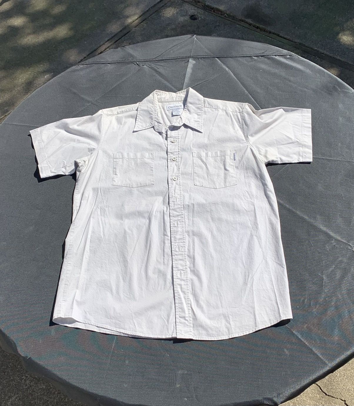 Carhartt Vintage Carhartt Buttun Up Shirt Size US L / EU 52-54 / 3 - 1 Thumbnail