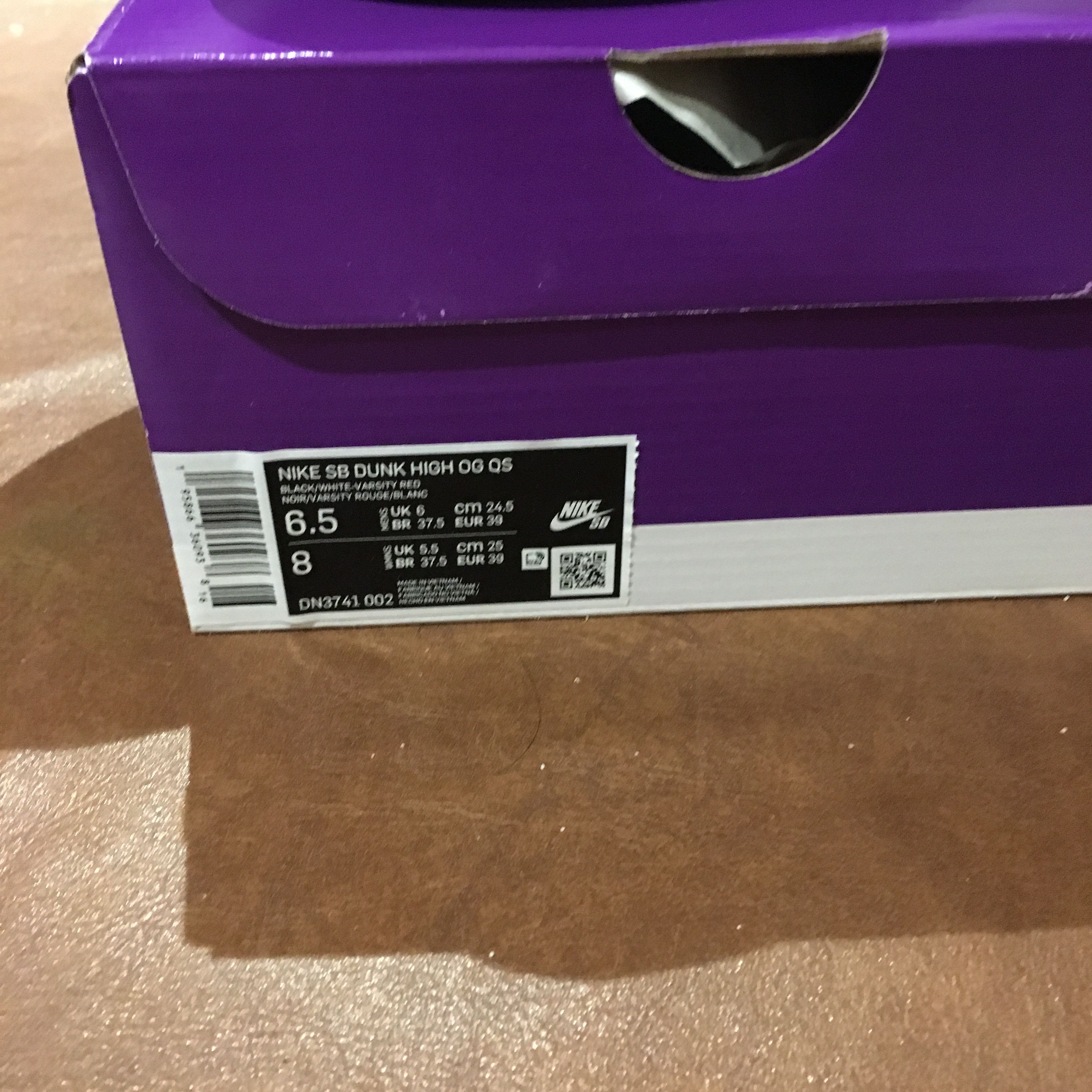 Nike × Supreme Supreme Nike SB Dunk High By Any Means Size US 6.5 / EU 39-40 - 10 Thumbnail