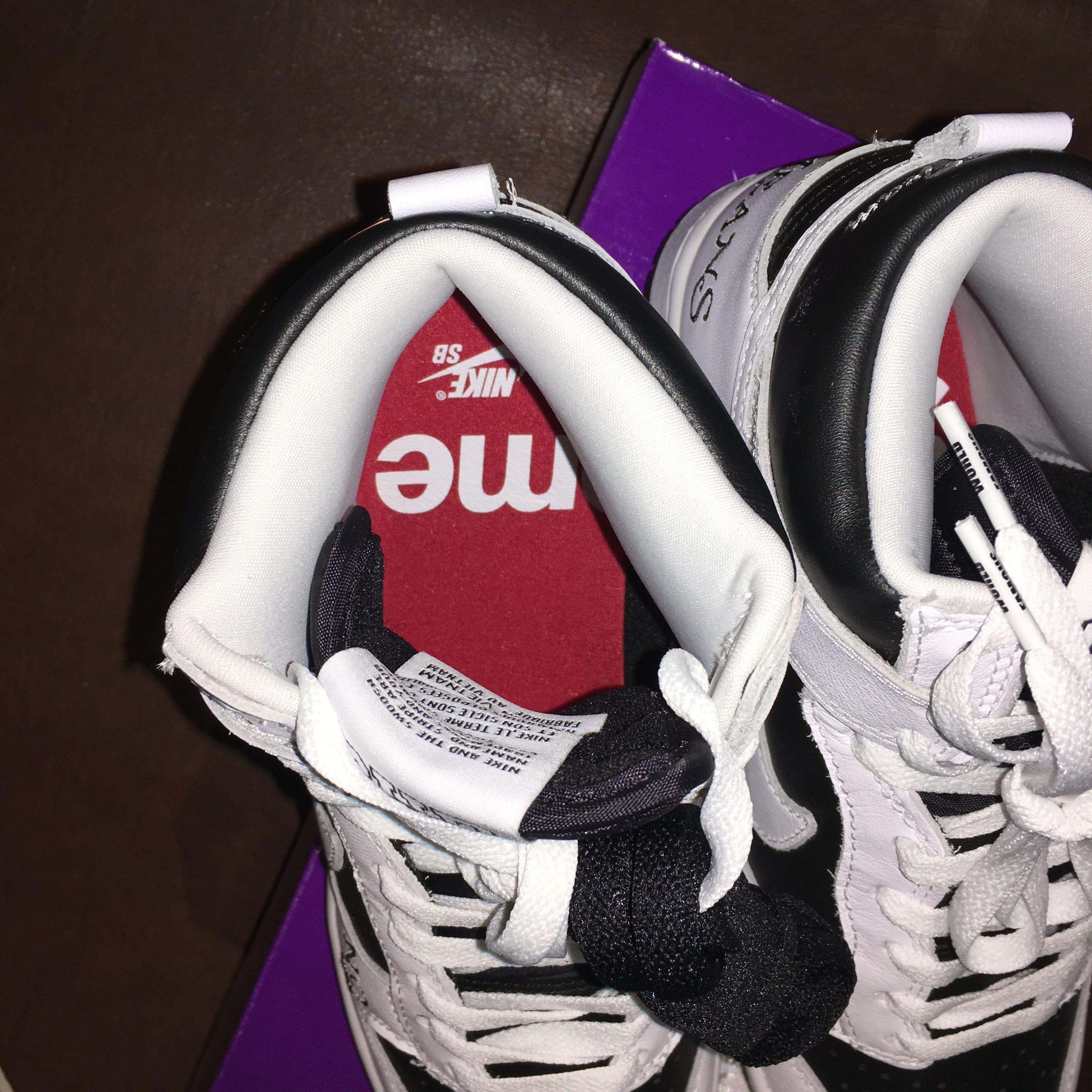 Nike × Supreme Supreme Nike SB Dunk High By Any Means Size US 6.5 / EU 39-40 - 6 Thumbnail