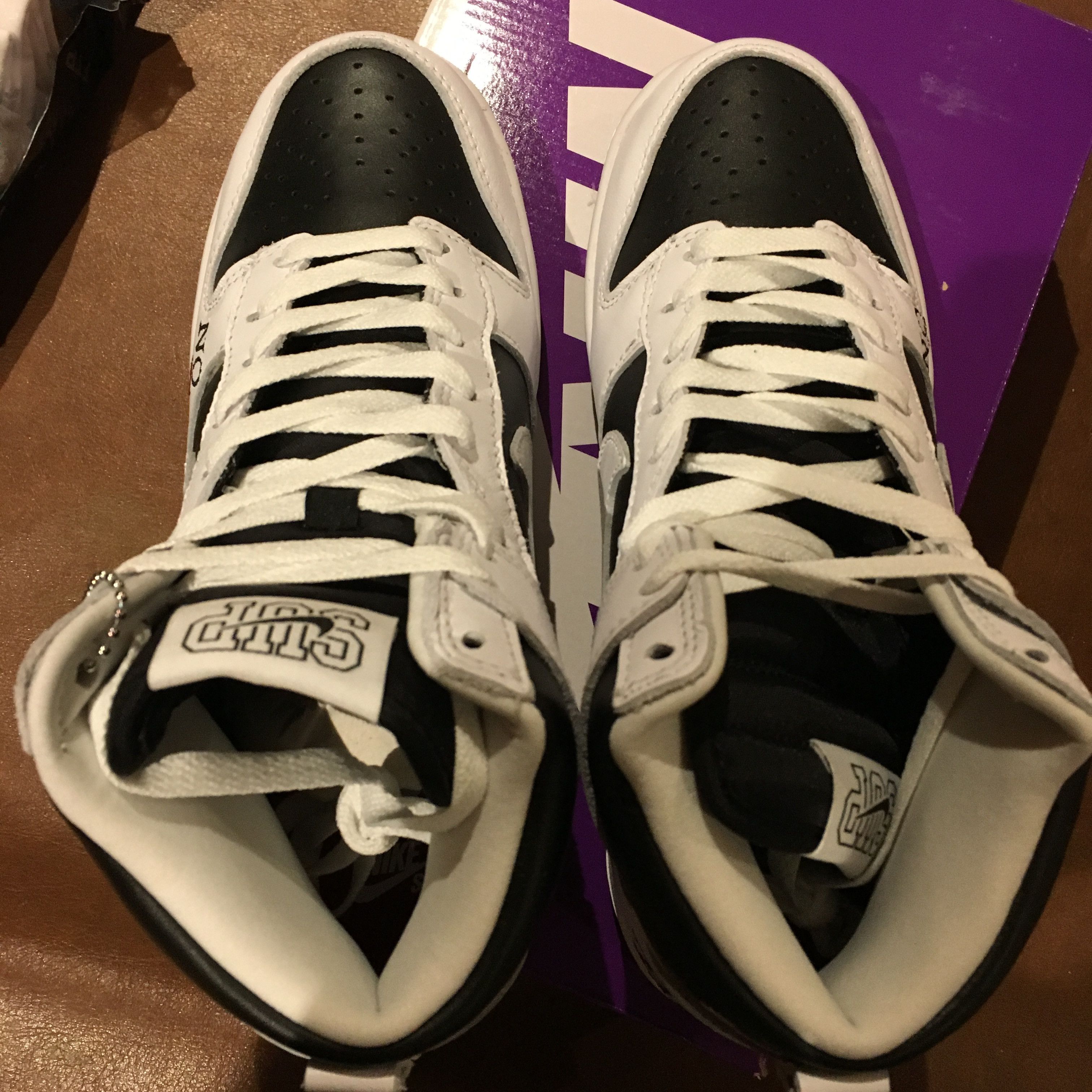 Nike × Supreme Supreme Nike SB Dunk High By Any Means Size US 6.5 / EU 39-40 - 4 Thumbnail