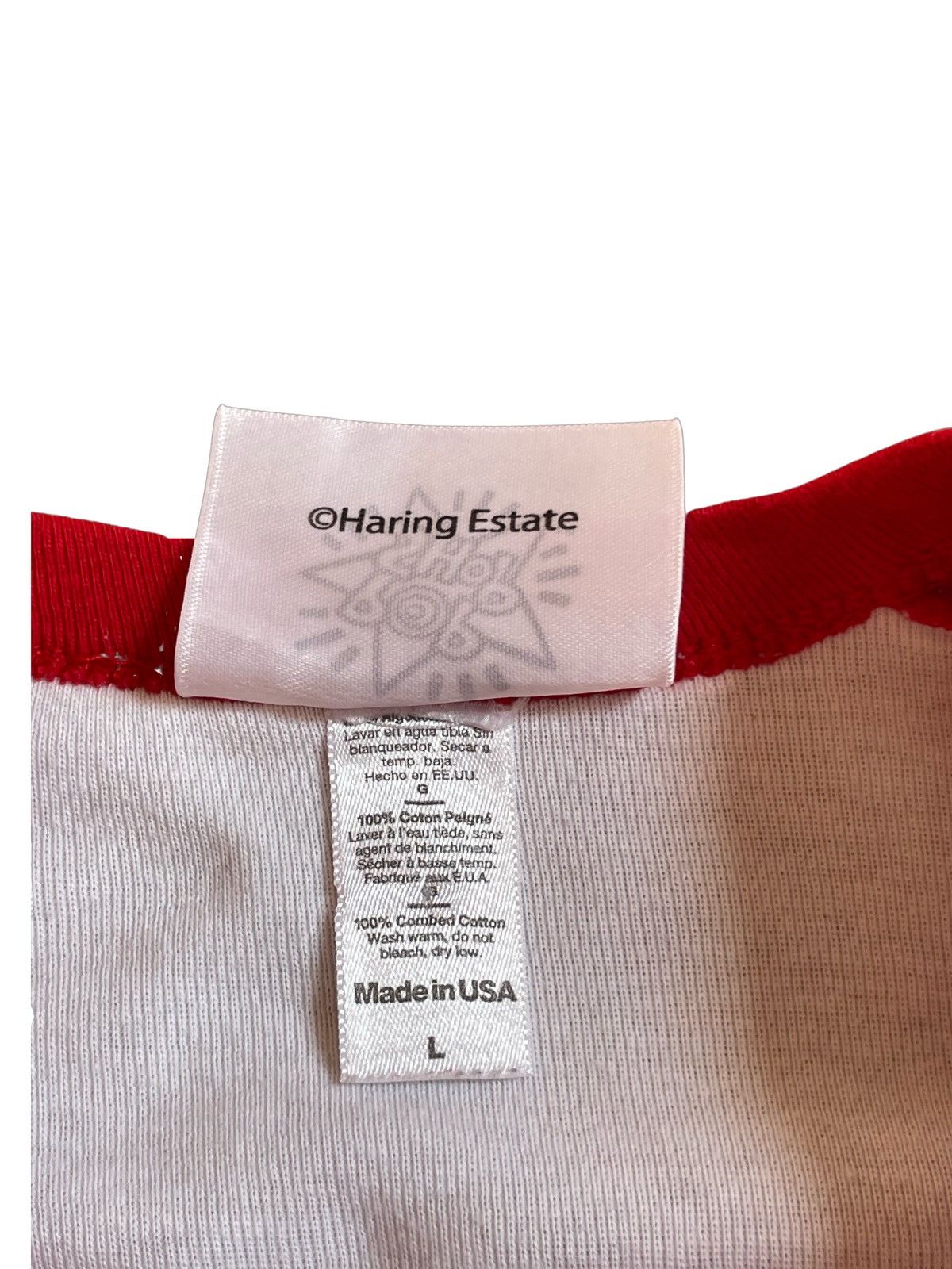 Keith Haring Keith Haring Pop Shop “Safe Sex” long sleeve tee shirt Size US L / EU 52-54 / 3 - 3 Thumbnail