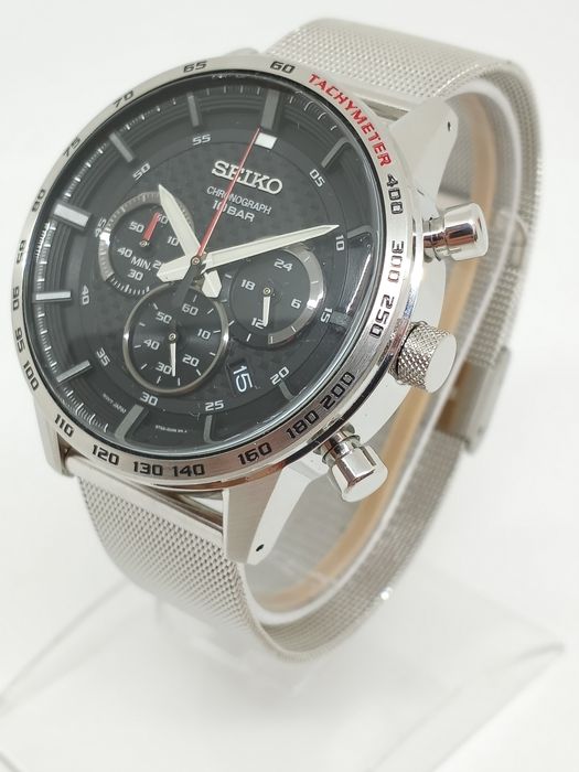 Seiko Seiko Neo Sports SSB355 Men s 45mm Chronograph Watch Grailed