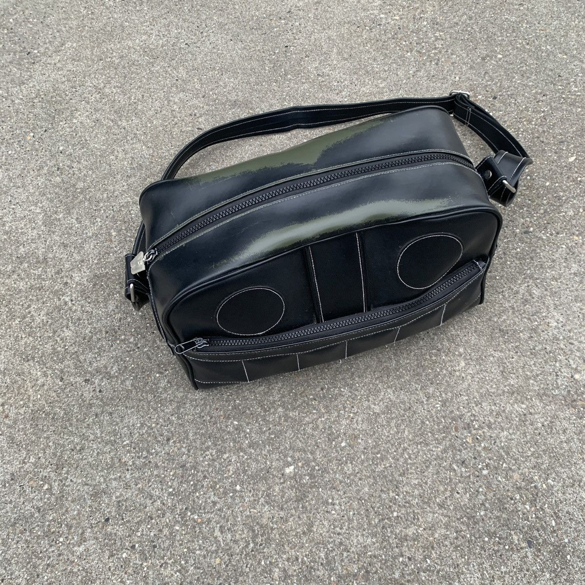 W&LT × Walter Van Beirendonck Leather Messenger Bag | Grailed