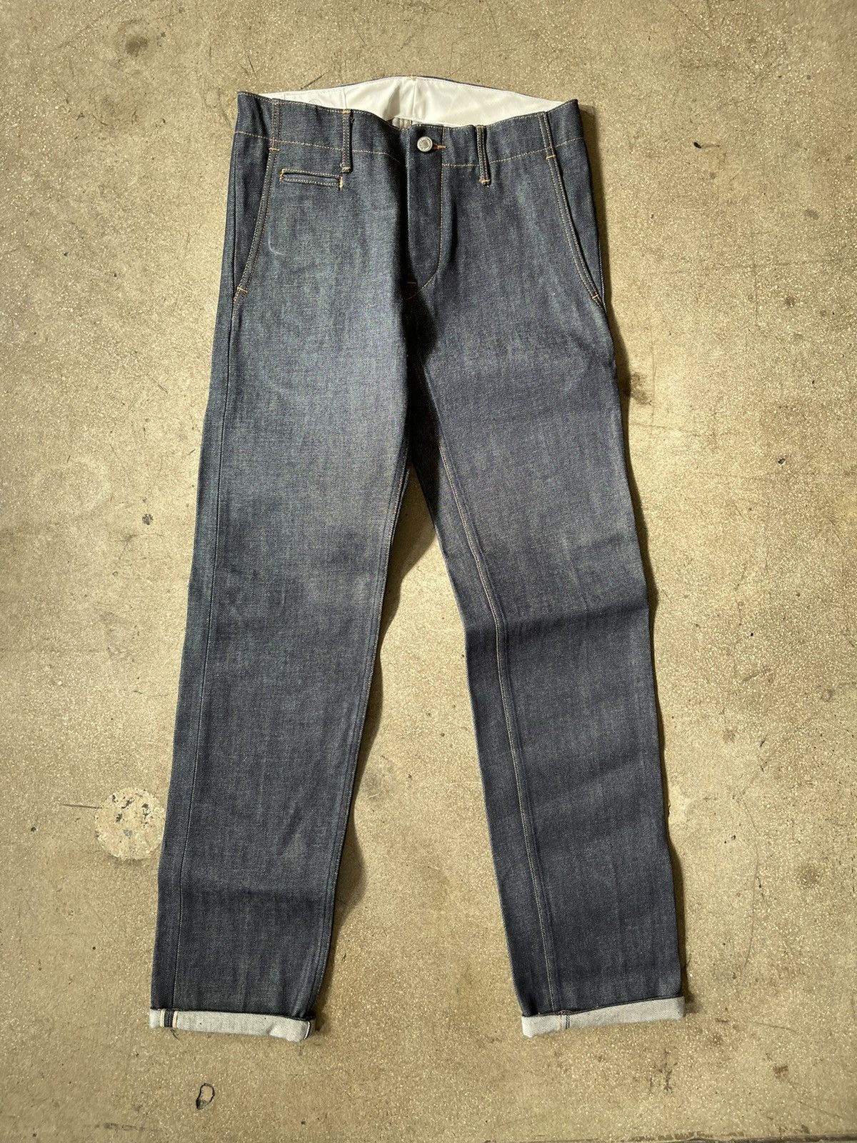 United Arrows United Arrows Heavy Weight Selvedge Denim Trouser Size US 28 / EU 44 - 1 Thumbnail