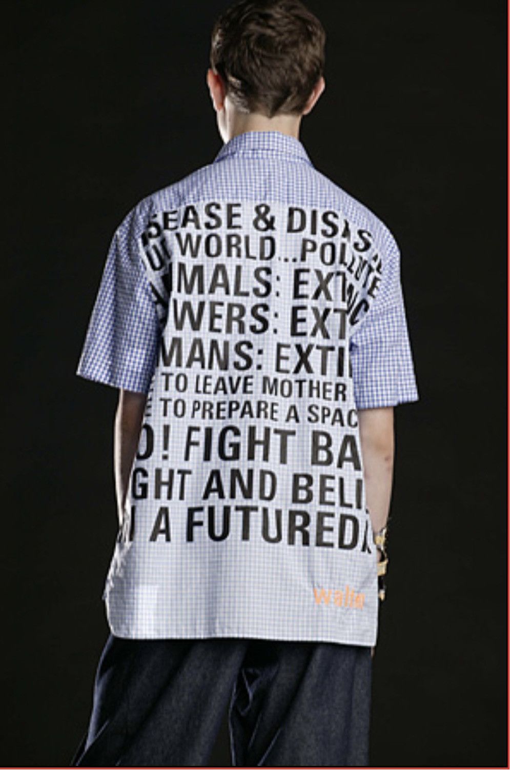 Walter Van Beirendonck Walter Van Beirendonck Futureday short sleeve button-up Size US M / EU 48-50 / 2 - 11 Thumbnail