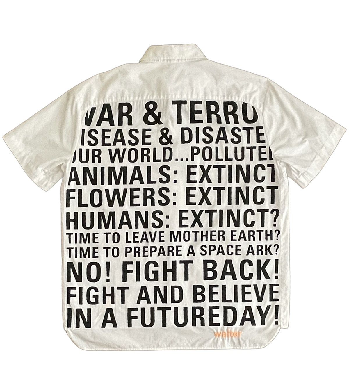 Walter Van Beirendonck Futureday short sleeve button-up