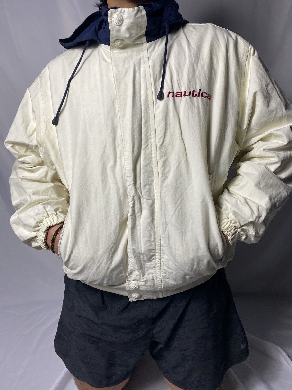 Nautica Reversible Nautica Jacket Size US XL / EU 56 / 4 - 3 Thumbnail