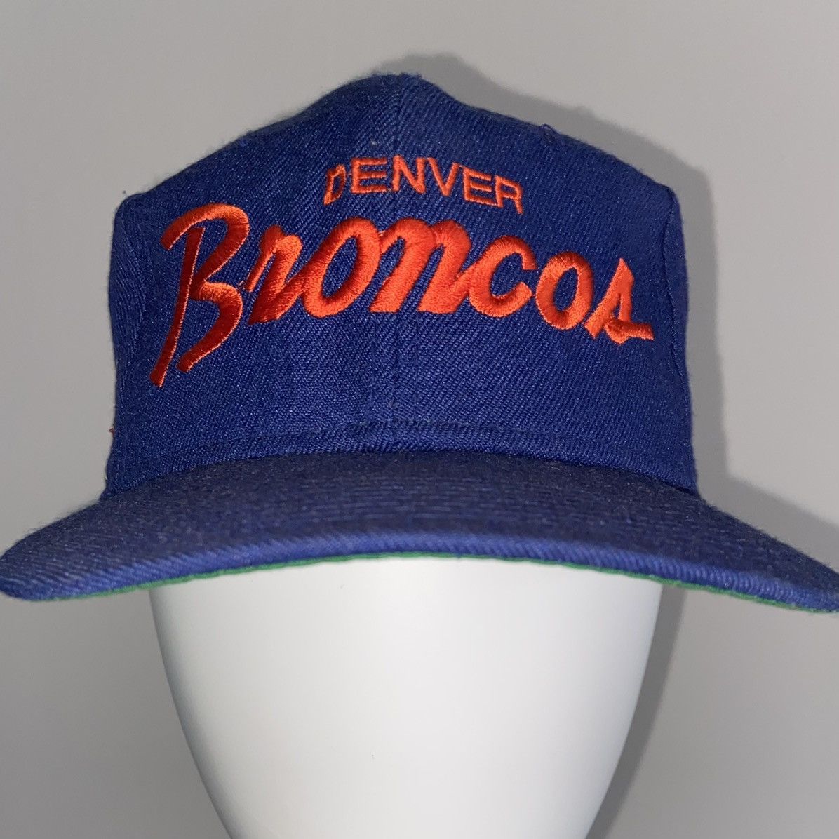 Vintage Denver Broncos Sports Specialties Script Wool Hat, Men's Fashion,  Watches & Accessories, Caps & Hats on Carousell