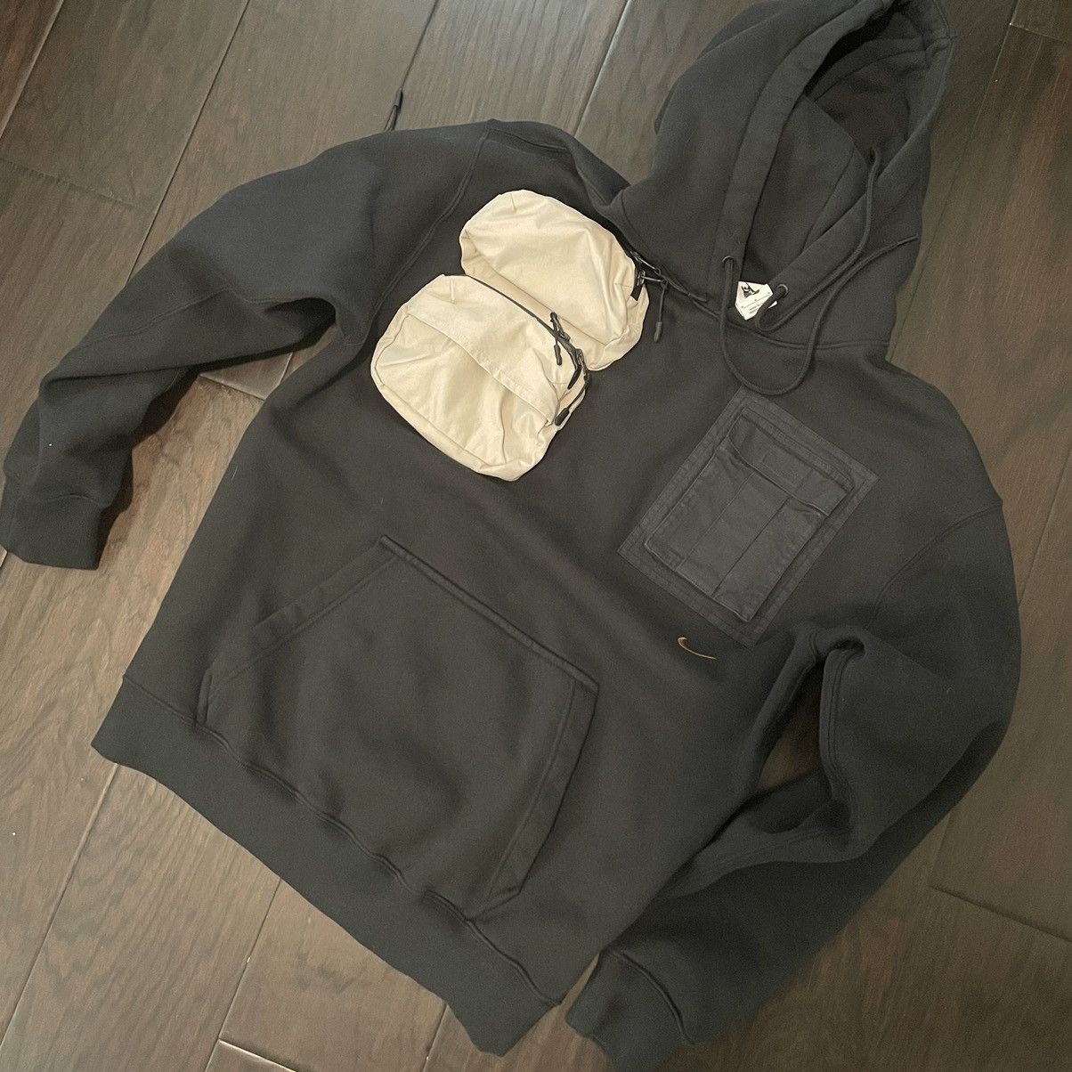 Travis scott x nike nrg acg utility hoodie black sale